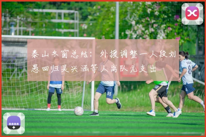 泰山冬窗总结：外援调整一人段刘愚回归吴兴涵等人离队无支出